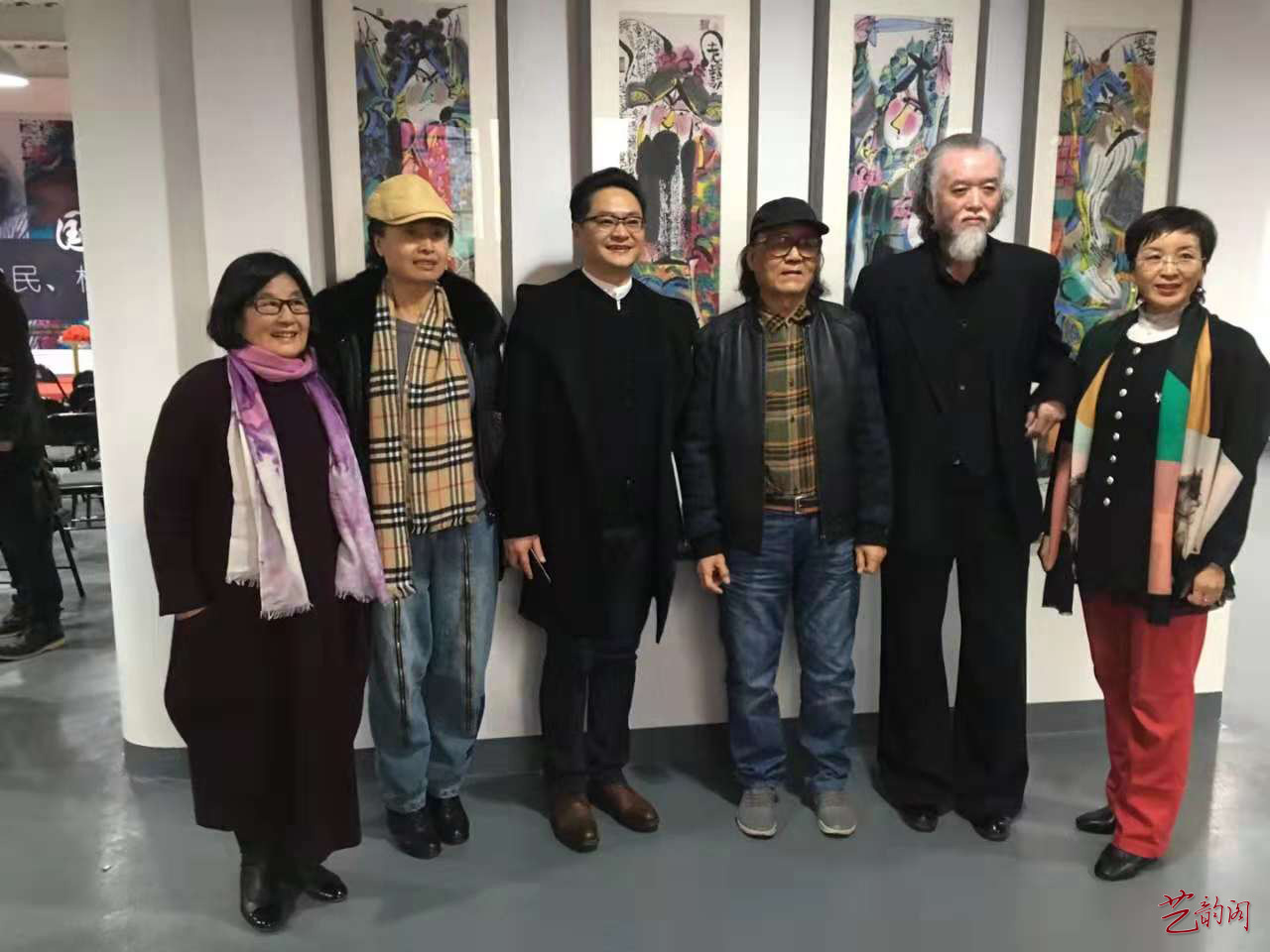 “国粹精华”王良民、杨群戏曲人物作品展枫美术馆隆重举行