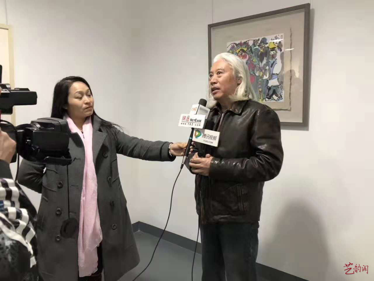“国粹精华”王良民、杨群戏曲人物作品展枫美术馆隆重举行