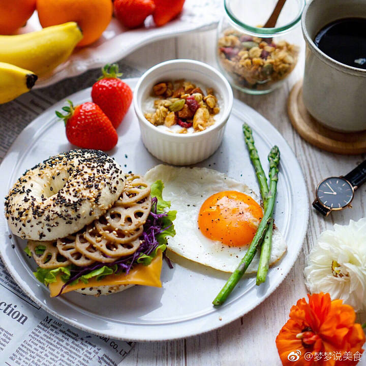 漂亮早餐学起来,一起做个精致的猪猪女孩
