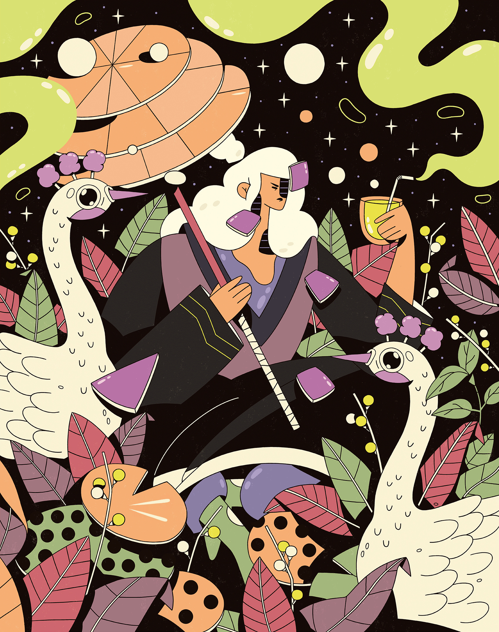 墨西哥插画师vals作品欣赏