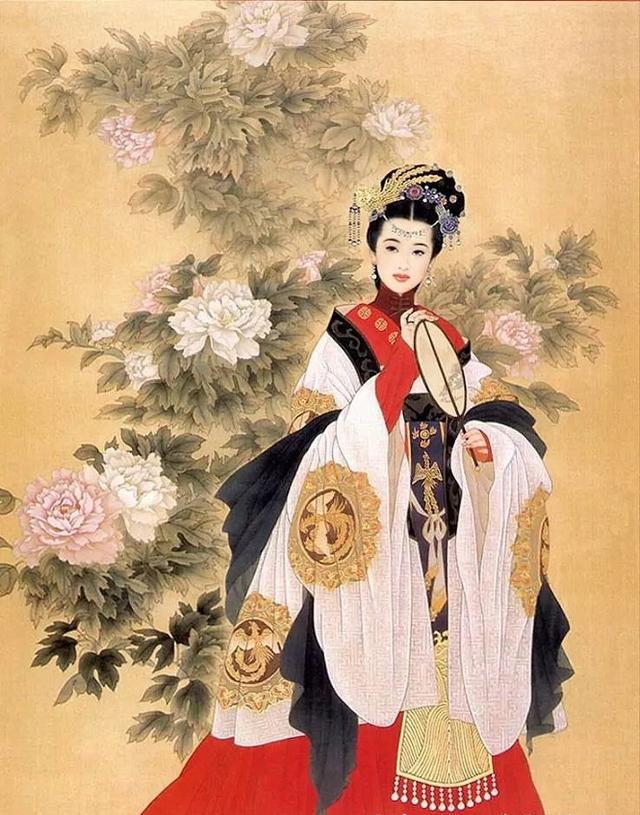 王美芳当代工笔人物画名家画作流光溢彩美不胜收