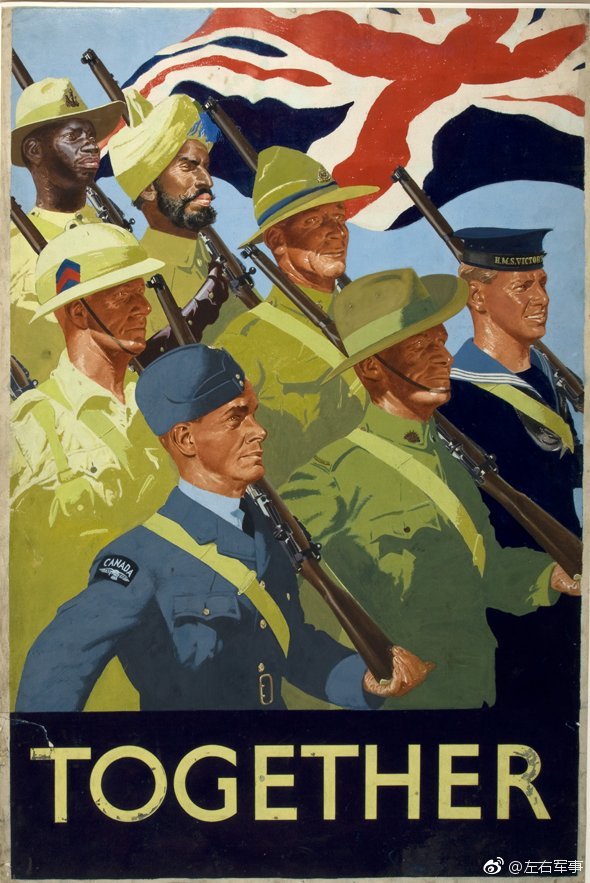 二战的英国宣传画,风格果然很英国