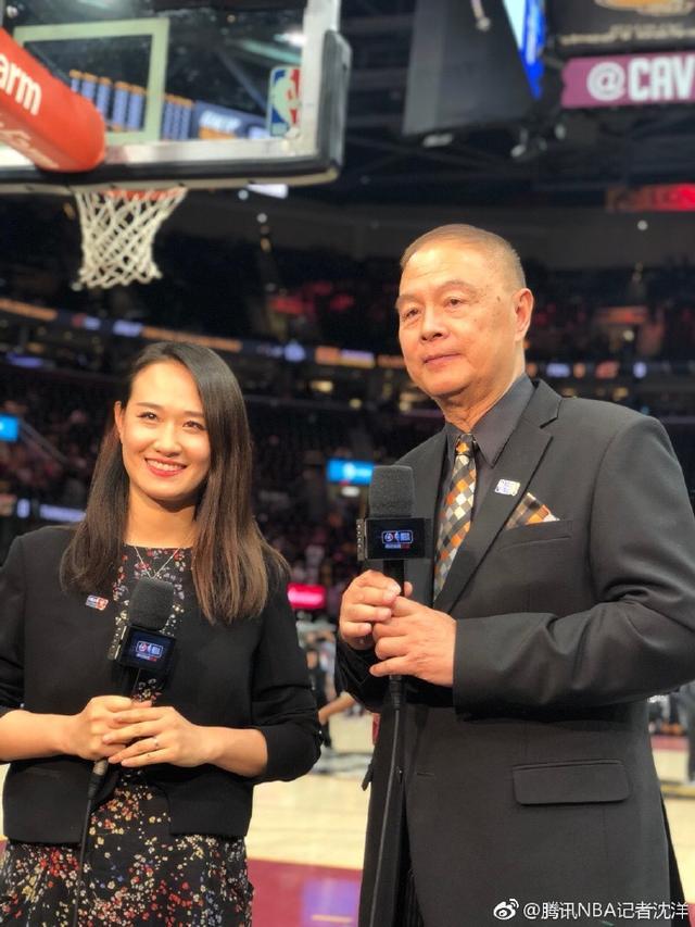 而这次拥有投票权的腾讯nba美女记者沈洋因为将票投给了杜兰特,而遭到