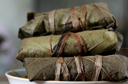 粽子大家都吃过,但是这种做法相同的槲坠大家没见识过吧?