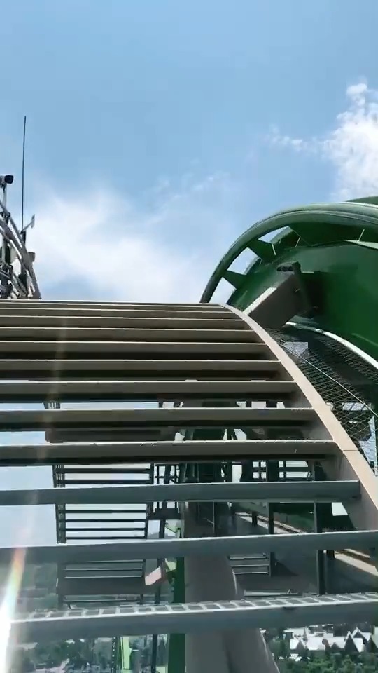珠海长隆鹦鹉过山车第一排第一视角,一起来感受下!