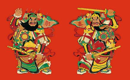 民间传说中的门神,除了唐朝名将秦琼和尉迟恭,还有这些人|尉迟恭|门神|泾河_新浪新闻