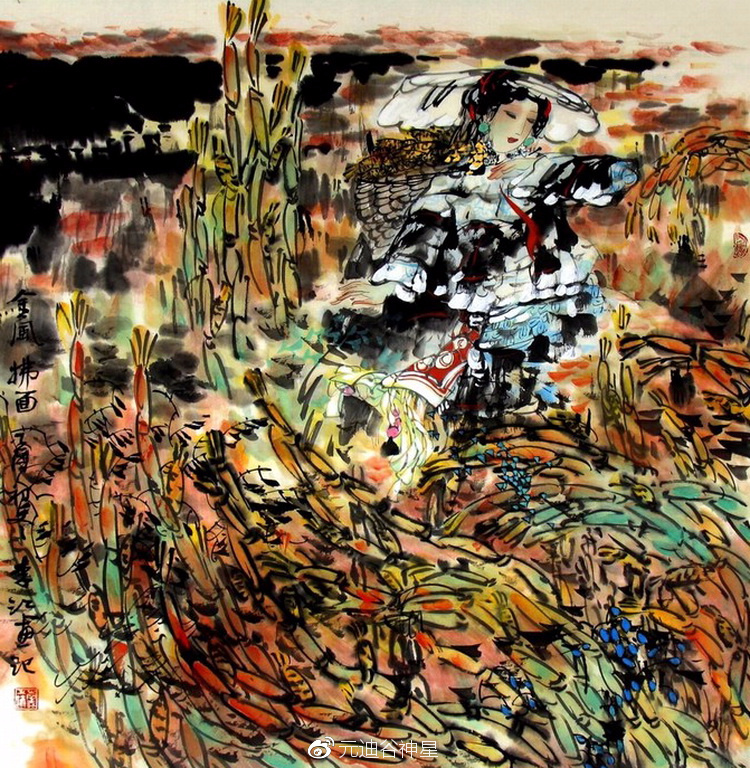 激情与诗意相融,生命与韵律合体——画家李江