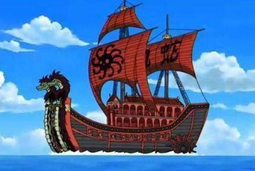 盘点《海贼王》七武海中最有特色的船,莫利亚的最大,明哥的最骚