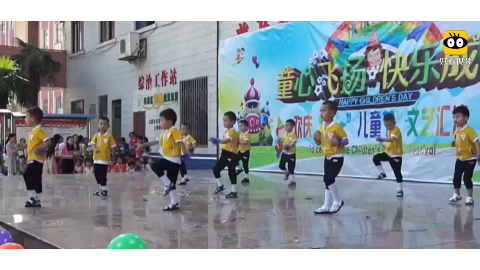 舞蹈超欢快的《Handclap》儿童舞蹈,动作简单