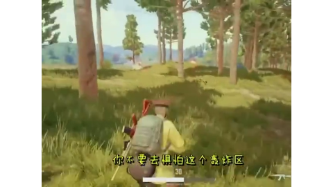 爆笑吃鸡轰炸区防炸诀窍 万花丛中过片叶不沾身