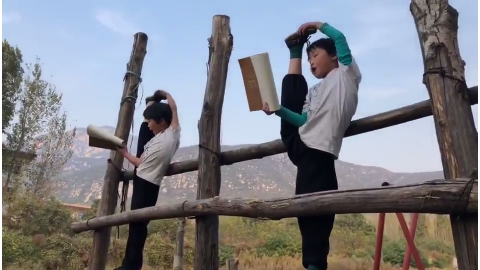 一人打翻数名少林武僧