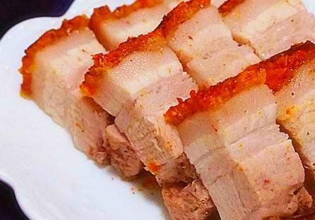 广式脆皮烧肉, 五花肉高大上的吃法, 普通食材做出酒店美味!