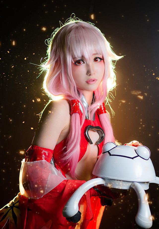 cosplay楪 いのり楪祈金鱼装ver可爱的粉红小姐姐