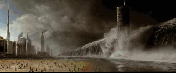 如果发生大海啸,海底的核潜艇会不会被卷出海面,拍在岸上?|大自然|核