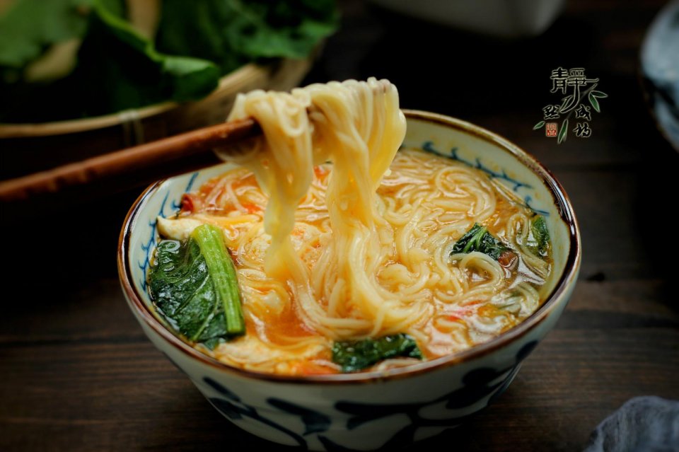 北方人都爱的炝锅面,早餐时煮一锅,汤都不剩,一辈子吃不够