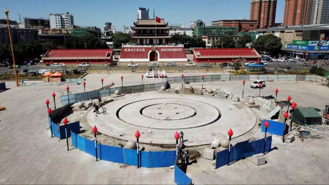 关注丨银川南门广场即将大变样,预计8月底竣工!