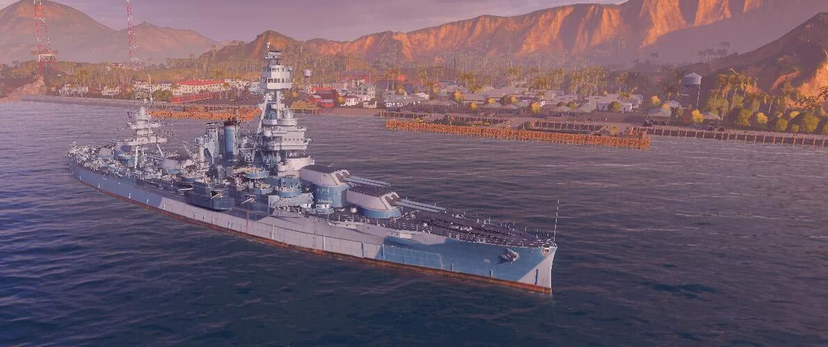 如此多功能奇葩的美系金币战列舰,战舰世界里的她们,都不干正事