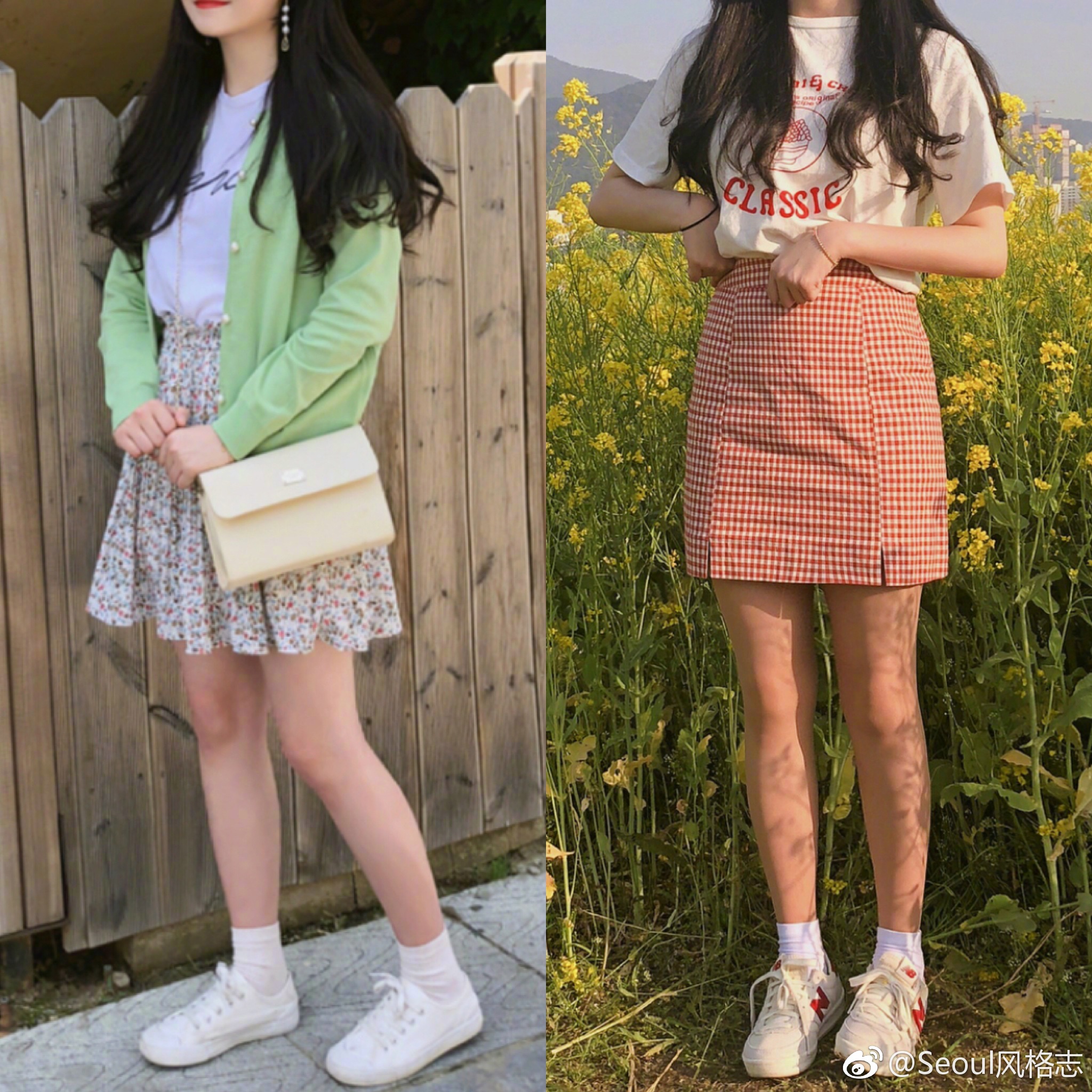萌系小姐姐们偏爱的温柔甜美风穿搭.