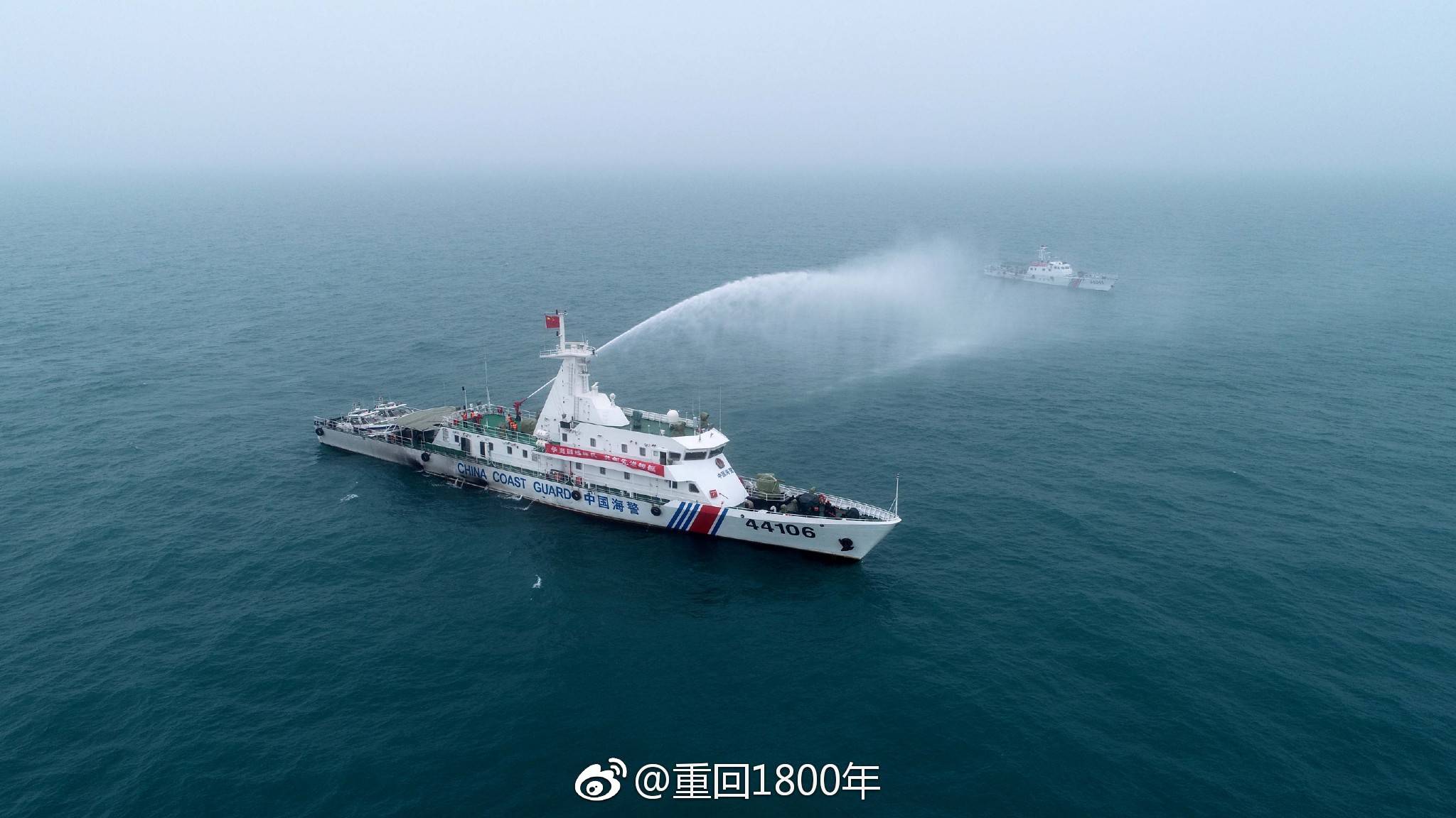 7月1日起,海警队伍整体划归中国人民武装警察部队领导