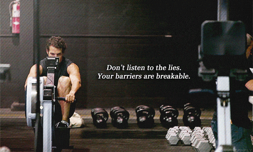 健身是一个人的修行，与其与别人攀比、不如挑战自己！