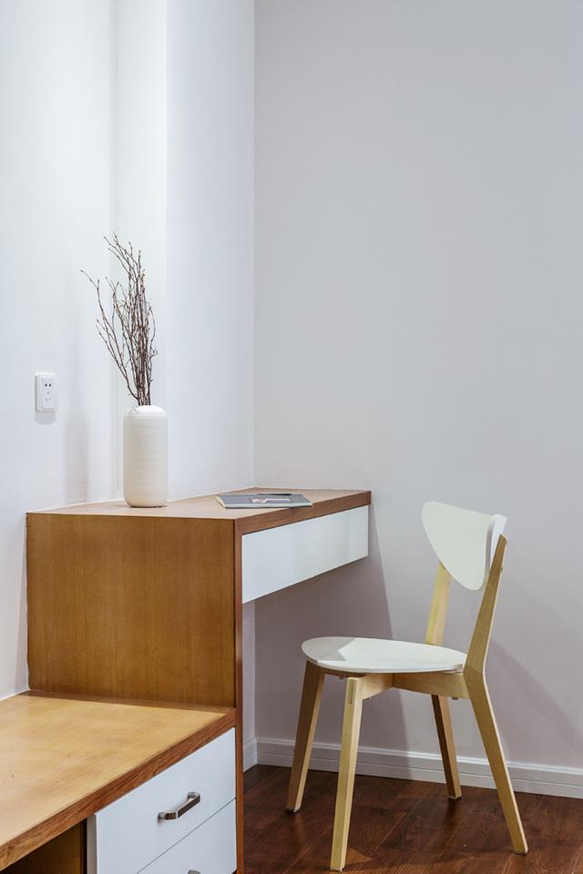 北欧现代风格装修,三室两厅,简致大气