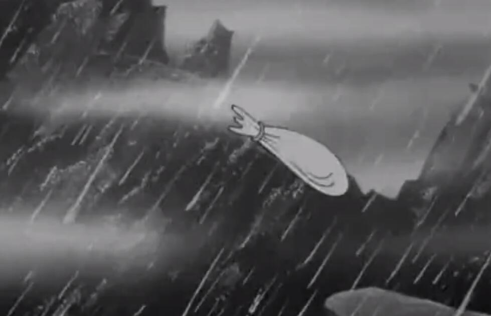 图解猫和老鼠被禁播的一集,千万不要在晚上看