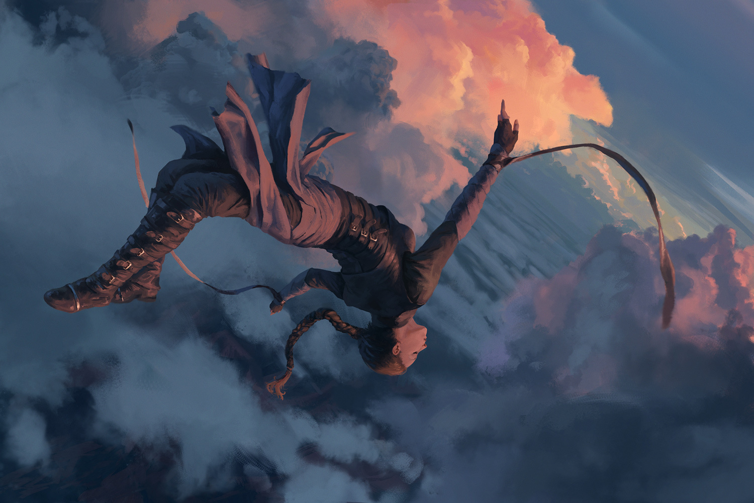 大气的奇幻科幻概念艺术德国自由插画家和概念艺术家axelsauerw