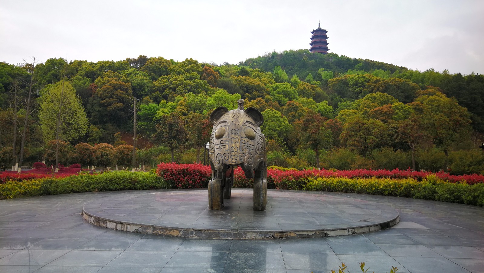 吉安旅游:庐陵生态园一县一景 新干青铜王国