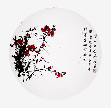 东方金典签约书画家张艺群标杆性藏品梅兰竹菊