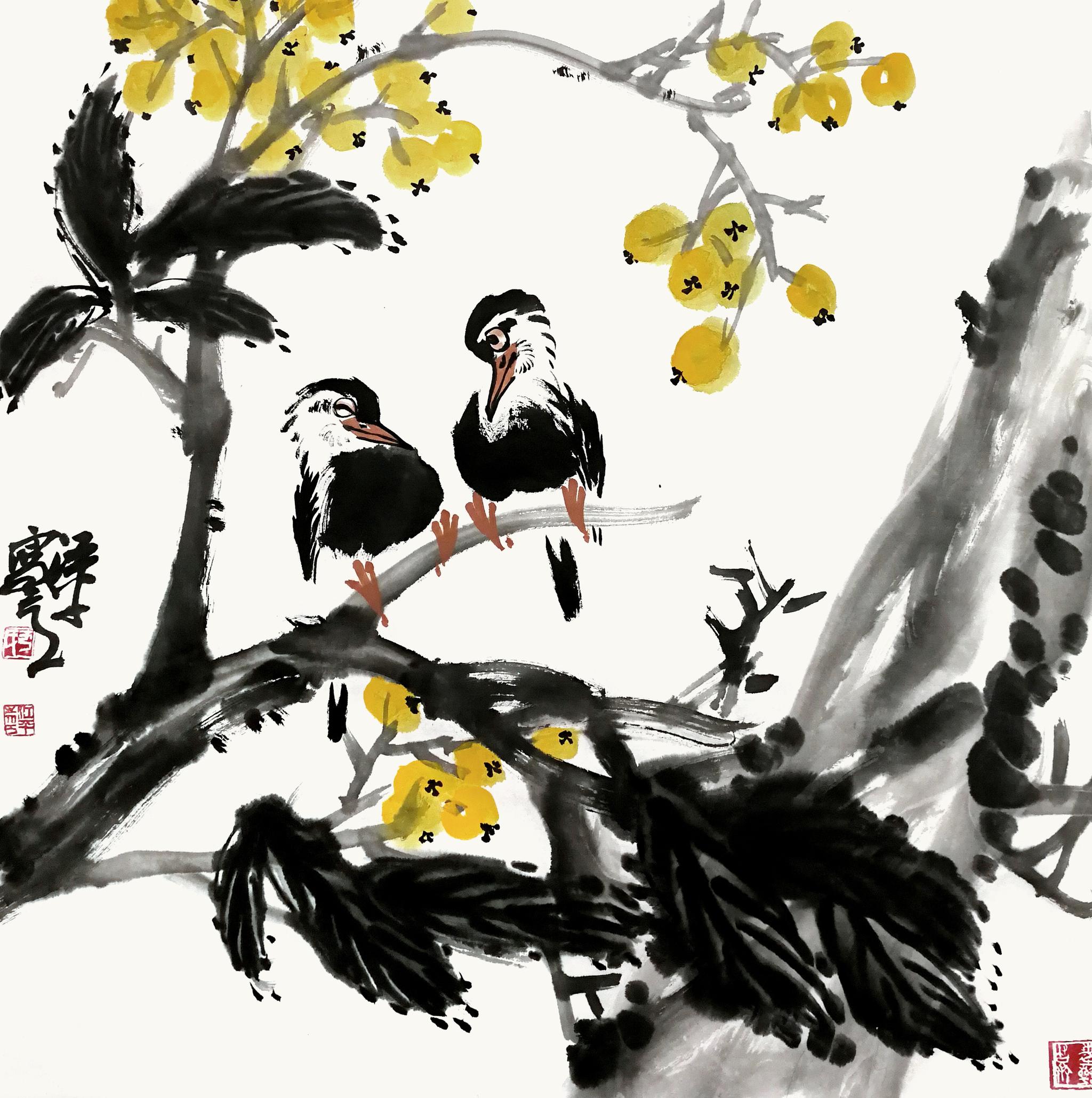 清华美院高研班导师于江平水墨新作赏析