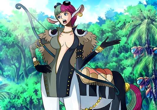 海贼王:凯多有4位女性能力者,第1名最漂亮,是三灾王后水灾奎因