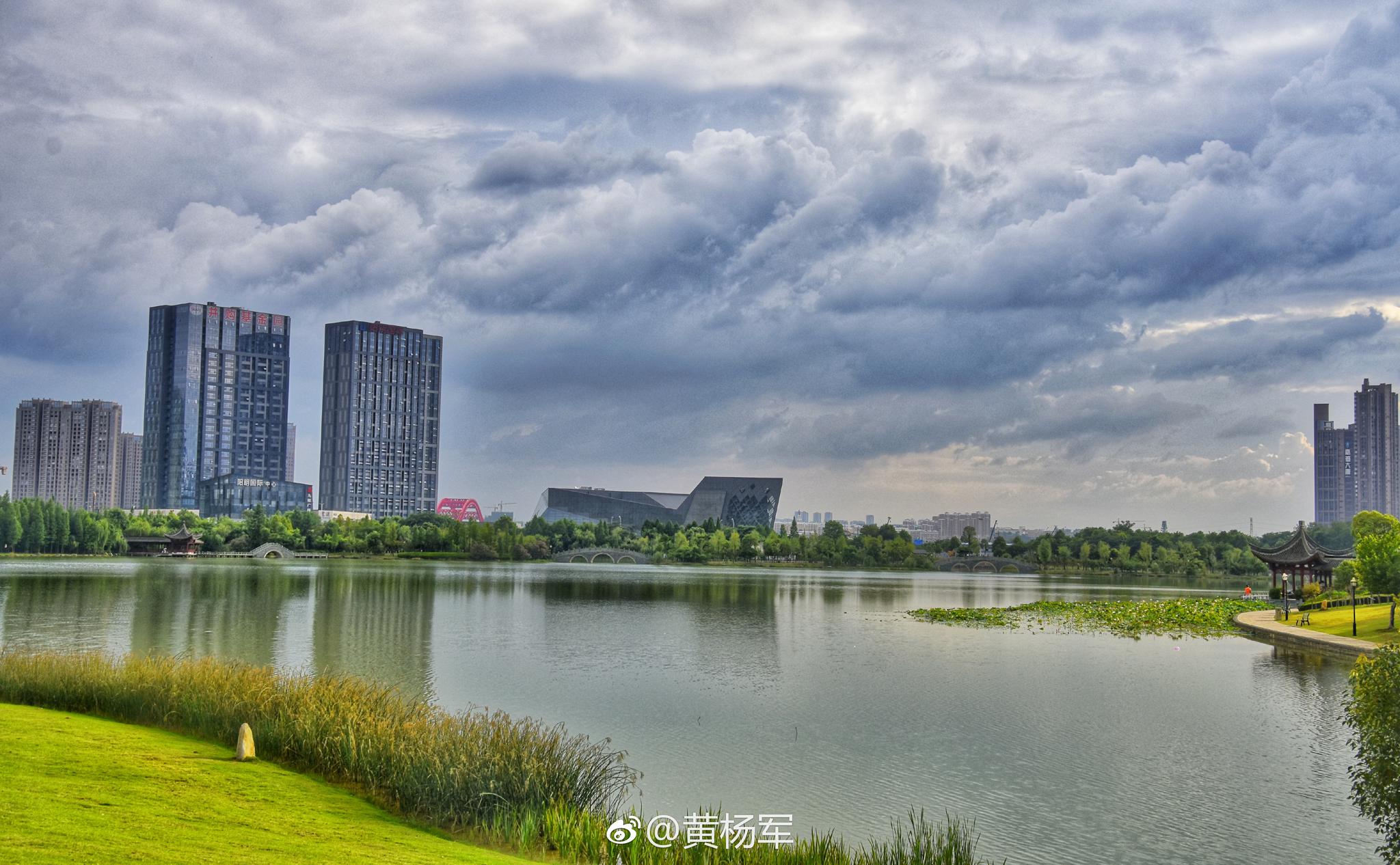 赣州城市中央公园之夏