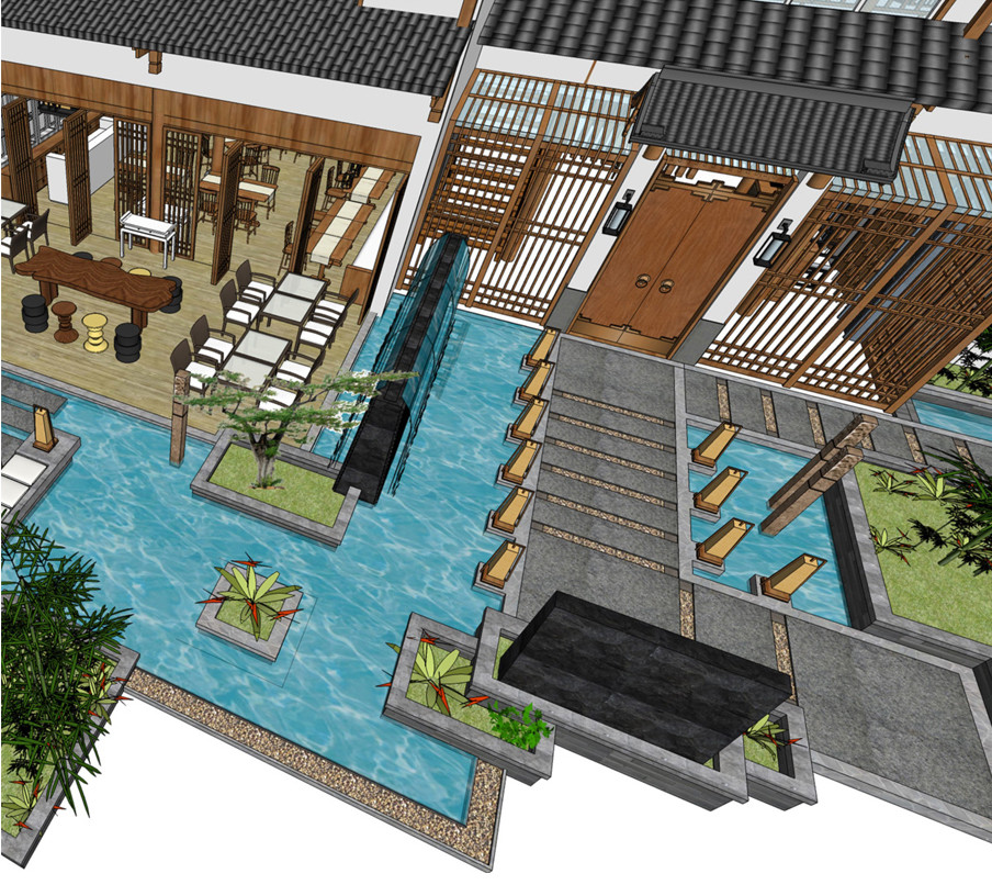 丽江精品度假酒店平面图及实拍,带你回到盛世古朝