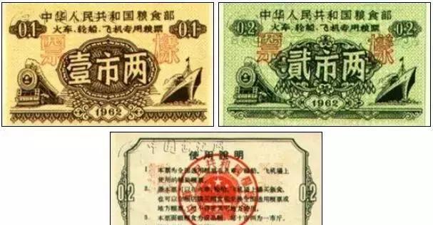 粮票上的中国铁路