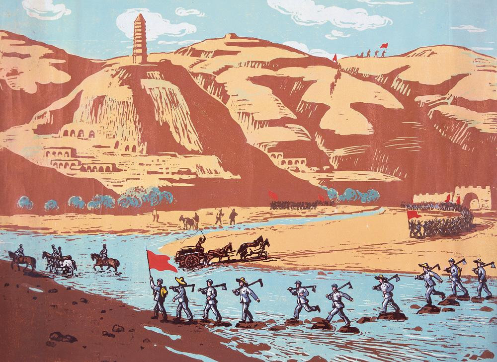 穿越80年历史岁月在1938城追寻属于延安的红色记忆