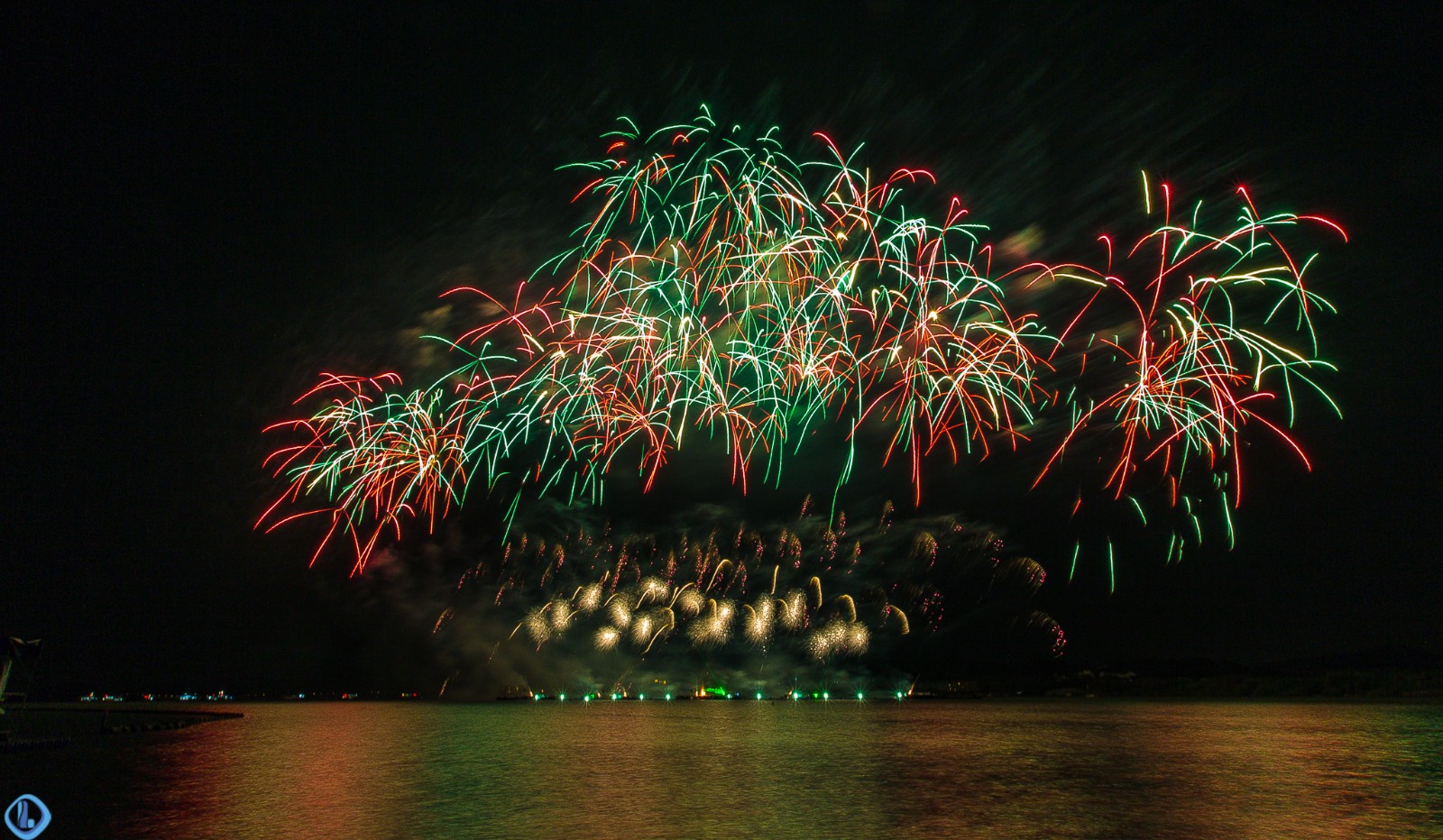 2018无锡太湖鼋头渚中秋水上烟花盛宴