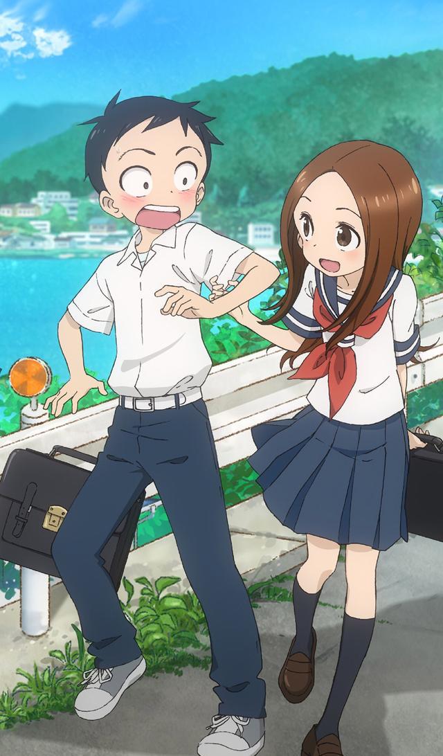 关注壁纸382期擅长捉弄的高木同学日本动漫壁纸手机壁纸