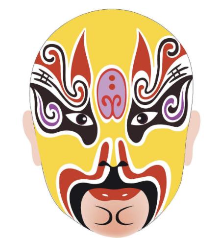 黄脸的典韦白脸的曹操黑脸张飞叫喳喳为什么典韦是黄脸