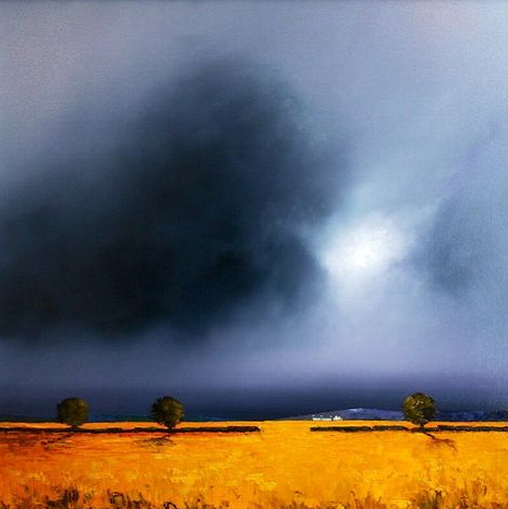 用色彩的浓郁反衬气氛的紧张与压抑 | barry hilton