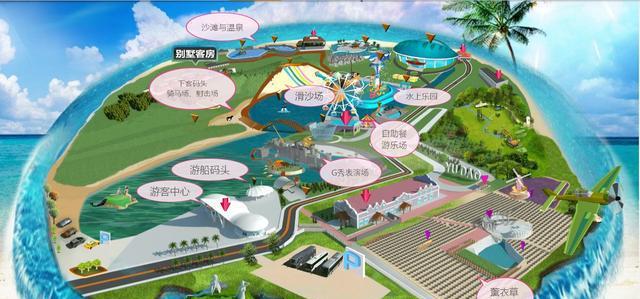 渔岛海洋温泉景区,位于中国最美的八大海岸之一,海滩具有沙细,滩缓