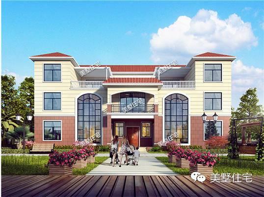 5款双拼农村别墅自建房有兄弟这样建房走出去超有面子