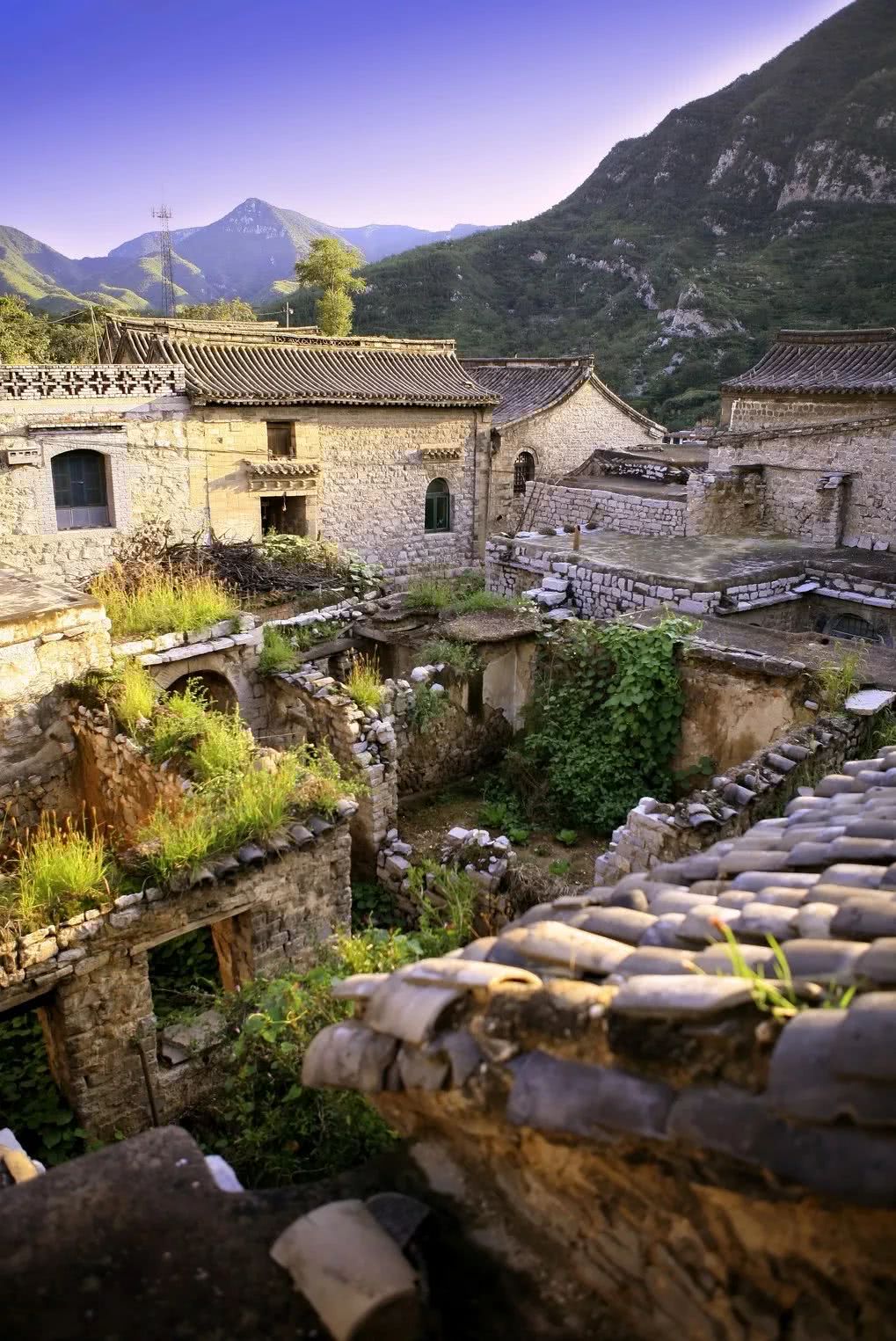 太行山腹地百年古村落,人少清净