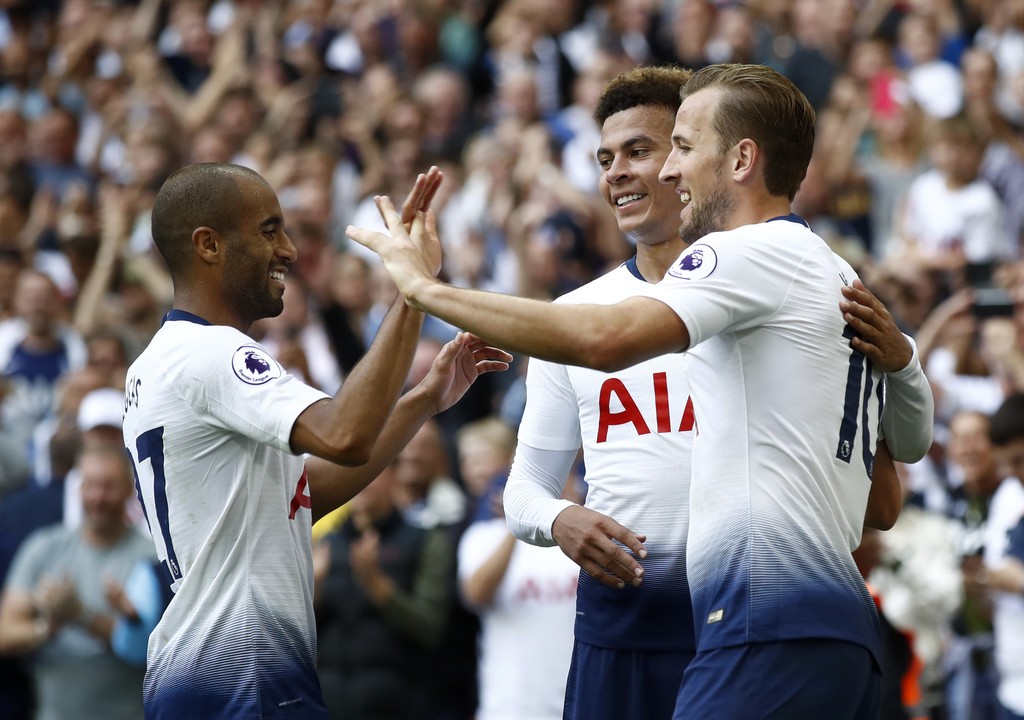 凯恩破八月进球荒热刺31富勒姆