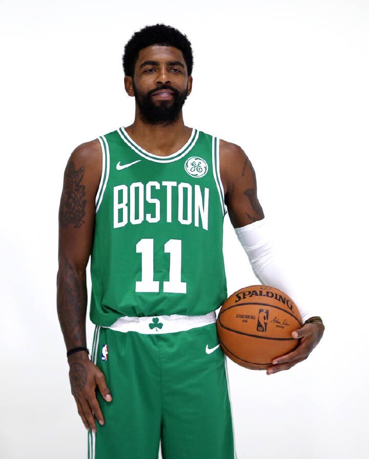 凯尔特人媒体日绿军c位欧文图集