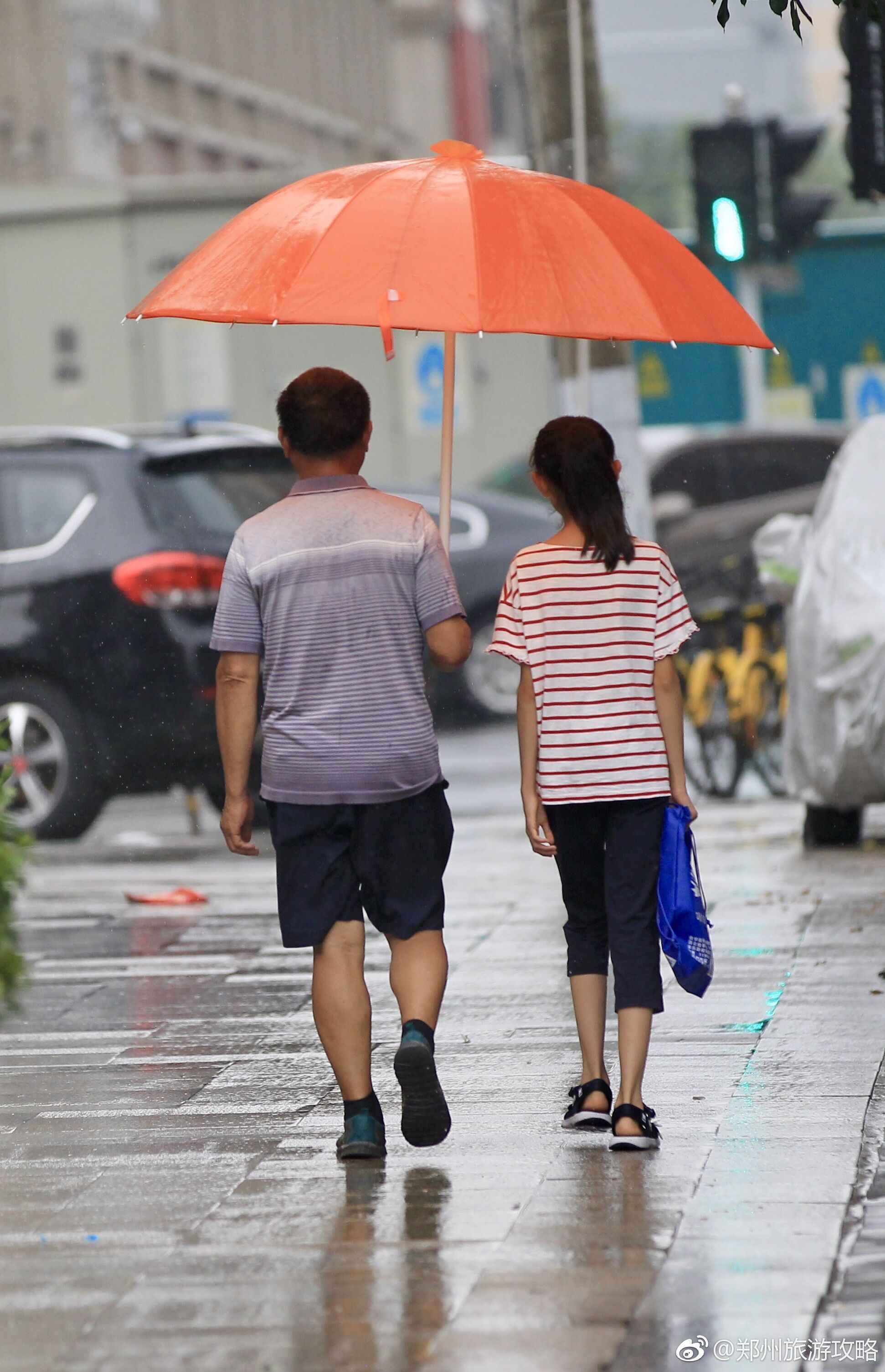 郑州雨中即景丨无情的雨 精彩的你