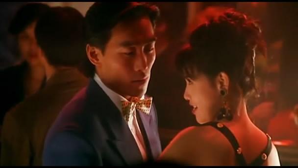 和郑浩南结婚后第二年,夫妻两合作动作电影《黑星风云》,只是这部片子