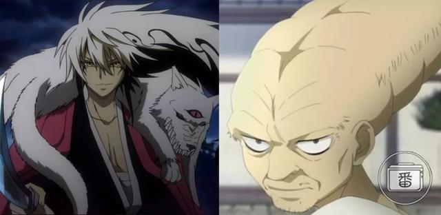 《滑头鬼之孙》中的奴良滑瓢,年轻的时候简直就是一个典型的美型帅哥