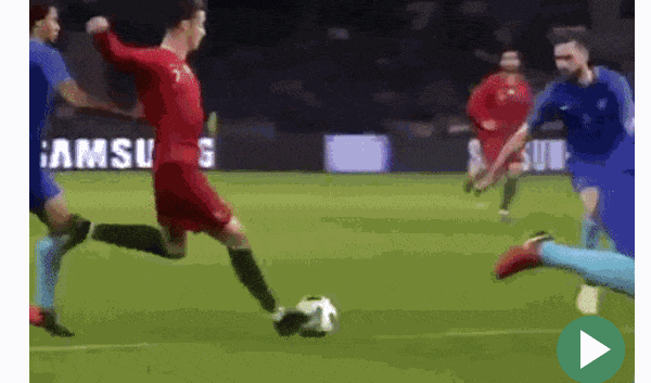 为了进球不择手段,c罗跳水动作太浮夸!球迷:表演一点都不走心!