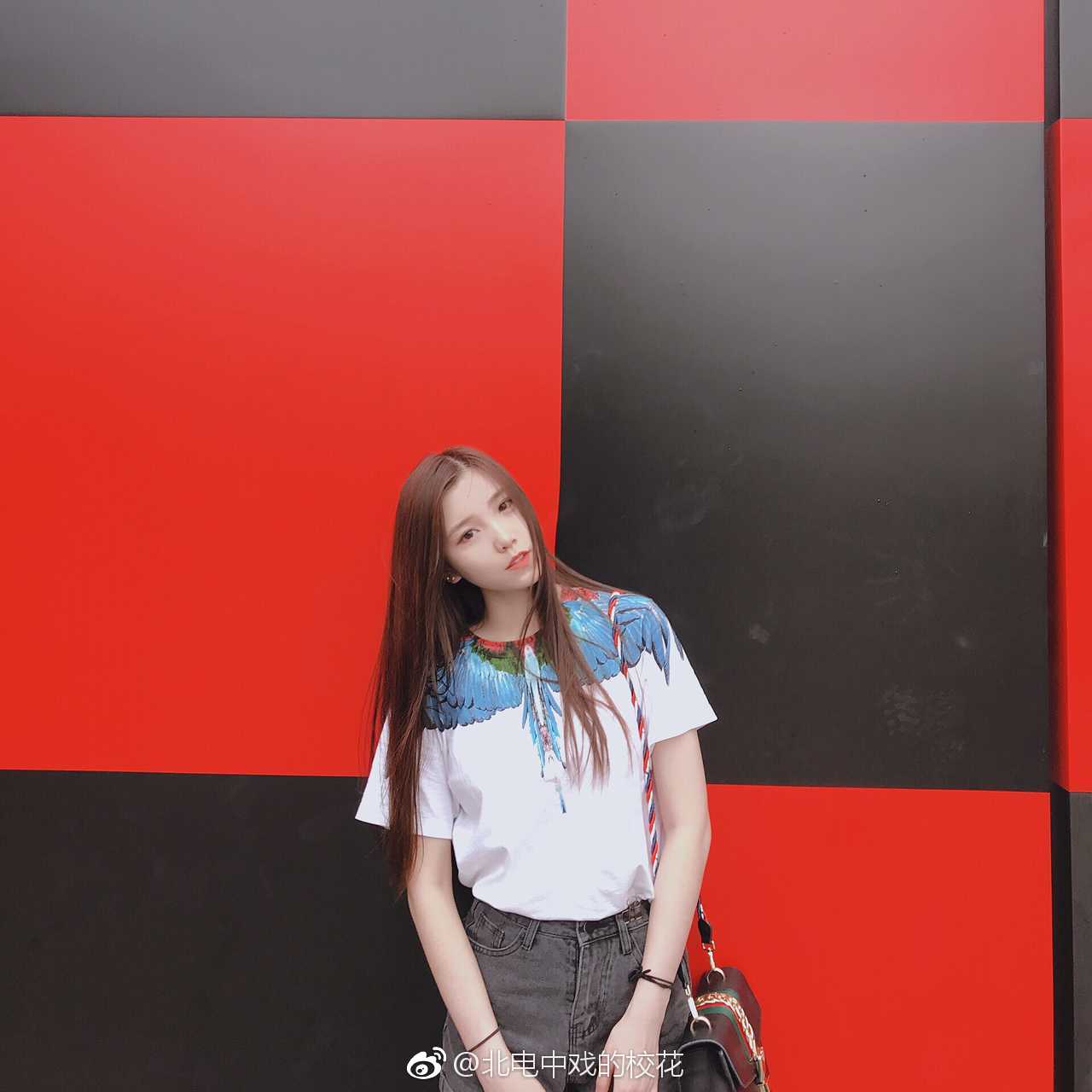 blenche_k  杨羽瑄 18级艺考生  四川传媒学院表演系 身高173 52kg