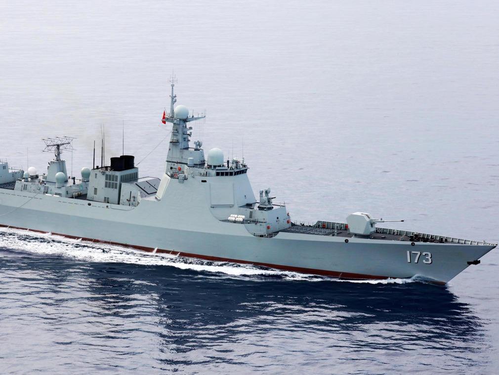 052d驱逐舰:战场"多面手"如今第14艘已下水